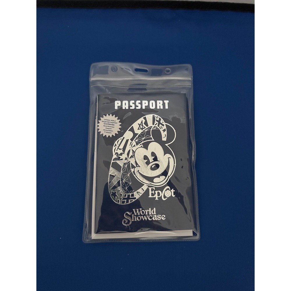 Disney World Epcot Passport Pack, NEW